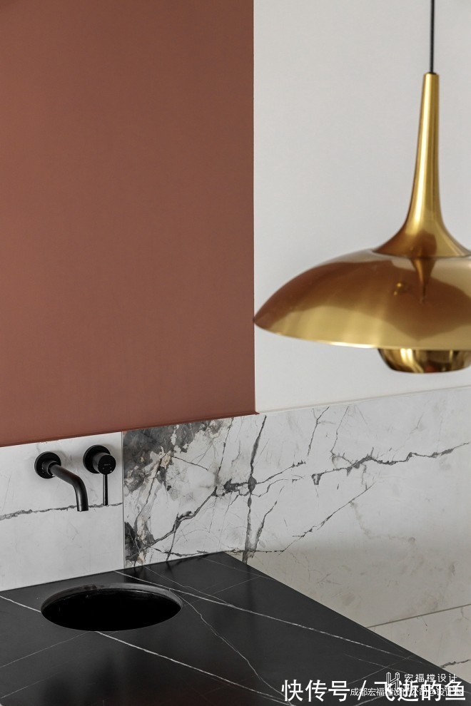 轻食简餐|90平米2居室如何做到潮流混搭风