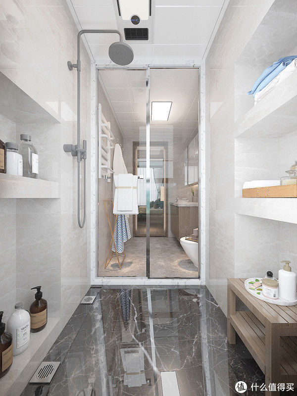 主卫|坚持装修中式风,效果出来后,真的很喜欢,一步一景,入户很惊艳