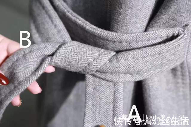 风衣后面的腰带怎么系有6种系法,可能你一种都还不会!