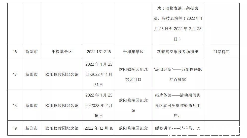 半价|郑州多家景区推出门票免费、半价等优惠政策