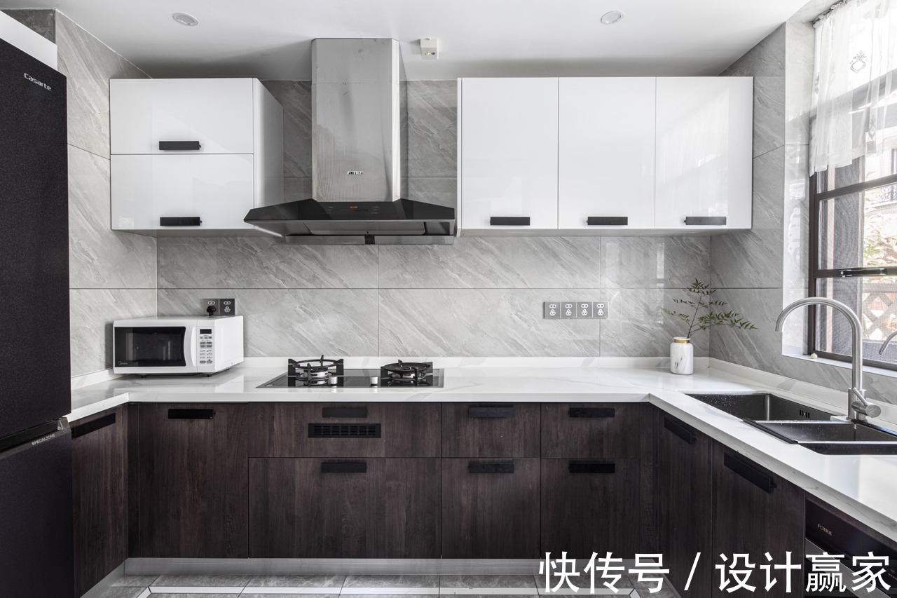 茶室|320㎡联排别墅，精致的现代轻奢家，有格调的品质生活