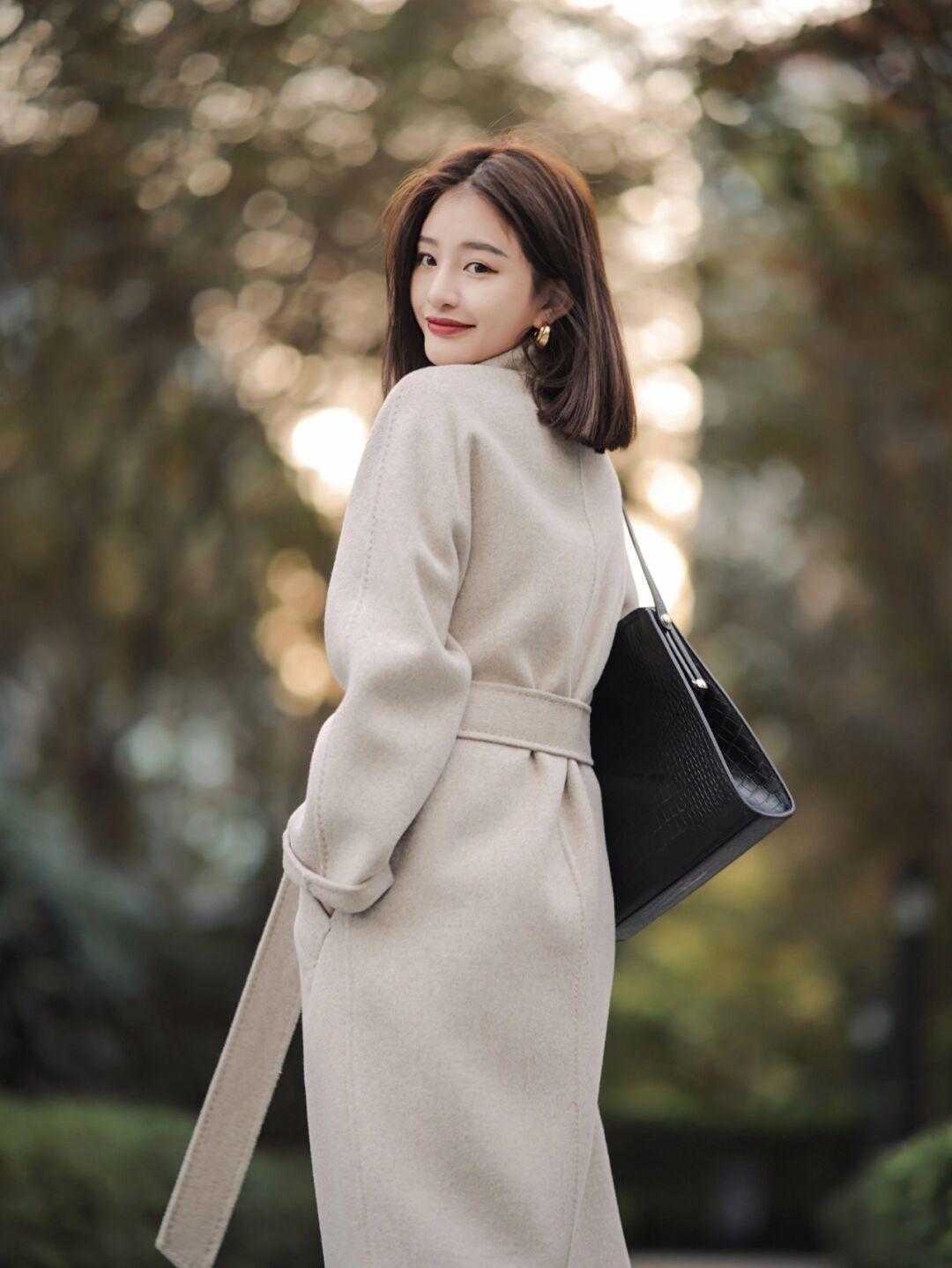 领口|见过世面的女人入冬都穿“毛呢大衣”,温柔保暖还有范儿,看看怎么搭吧!