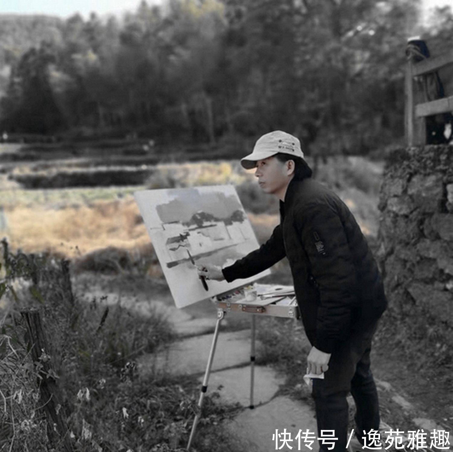 有限公司!中国油画创作研究院写生创作基地在婺源揭牌成立