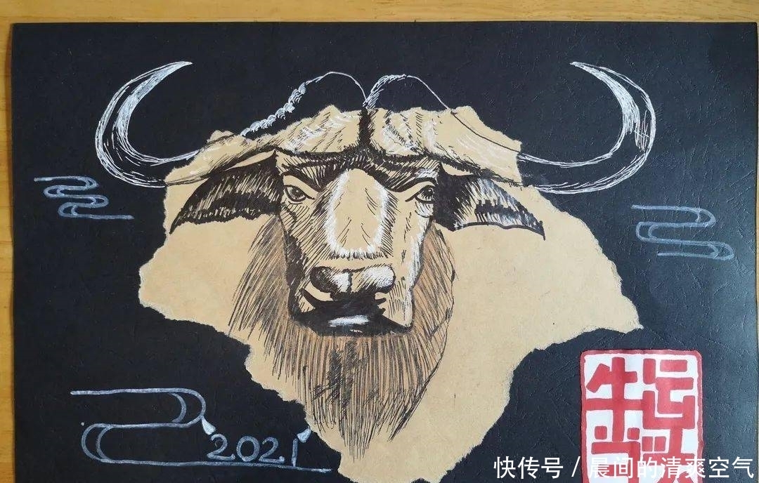 2021属你最“牛”!吴宁一校举办现场书画比赛