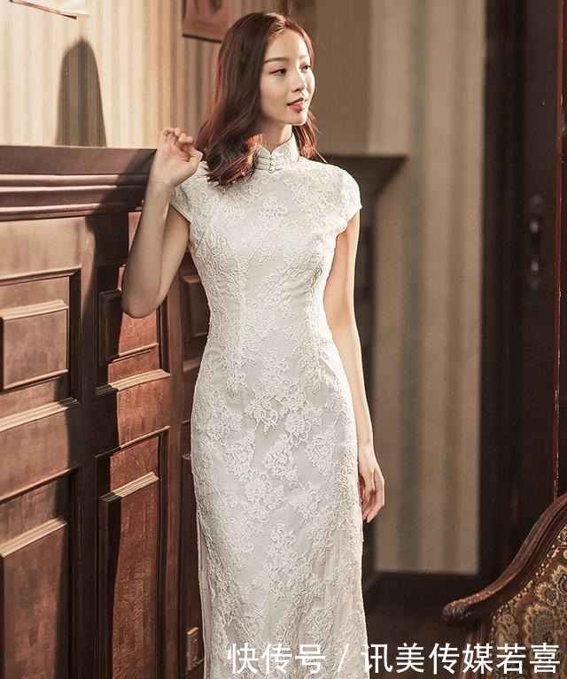 “A字裙”过时了，今年开春流行的是“旗袍”，这也太美了吧
