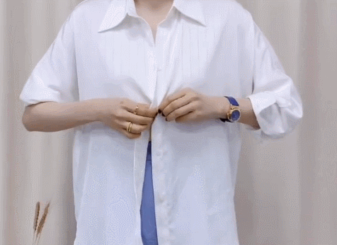 一件基础款衬衫如何穿不呆板？“一衣五穿”搭配思路