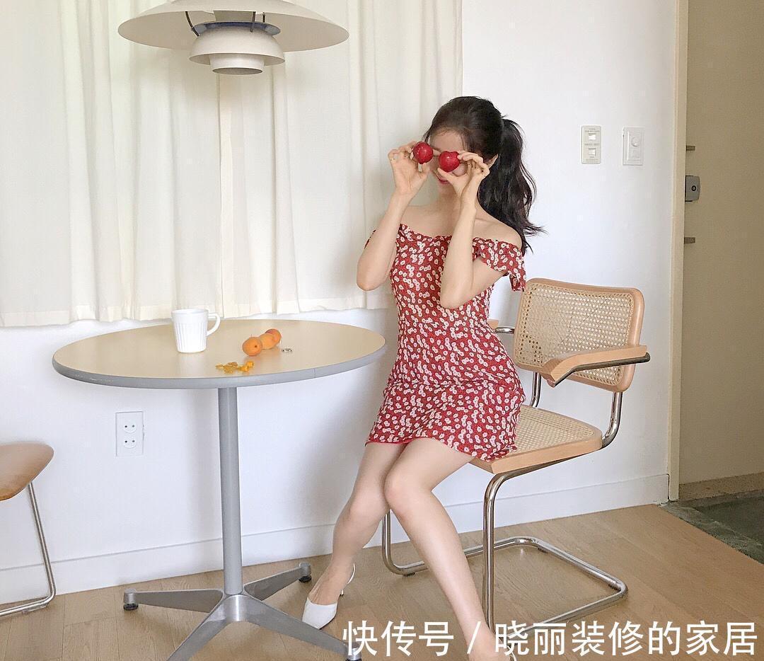 小可爱们|肩膀好看的女生多穿一字肩连衣裙，精致时髦显高级，秒变撩人女神