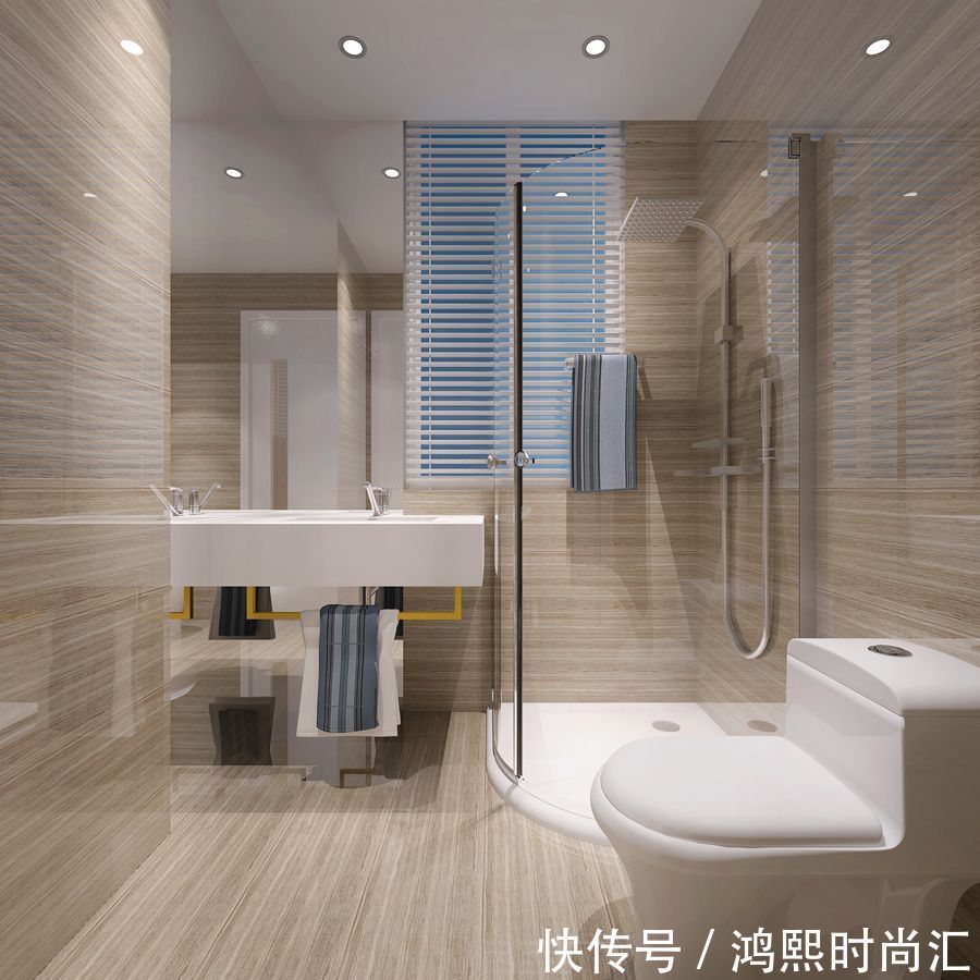 花洒|不是推崇国外,而是这些装修,真的值得借鉴,卫生间也能很简洁