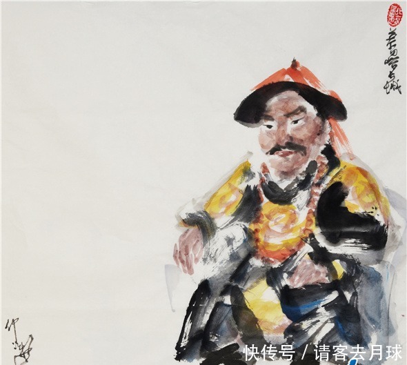 仲泊游水墨寻影《北京旧迹》之慕田峪长城