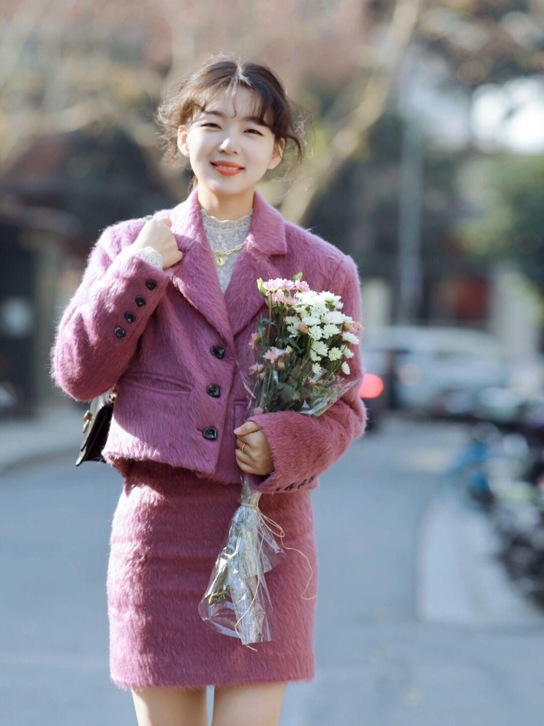 冬季 冬季穿搭没思路?快来试试这些“毛呢套装”,简约优雅还有气场