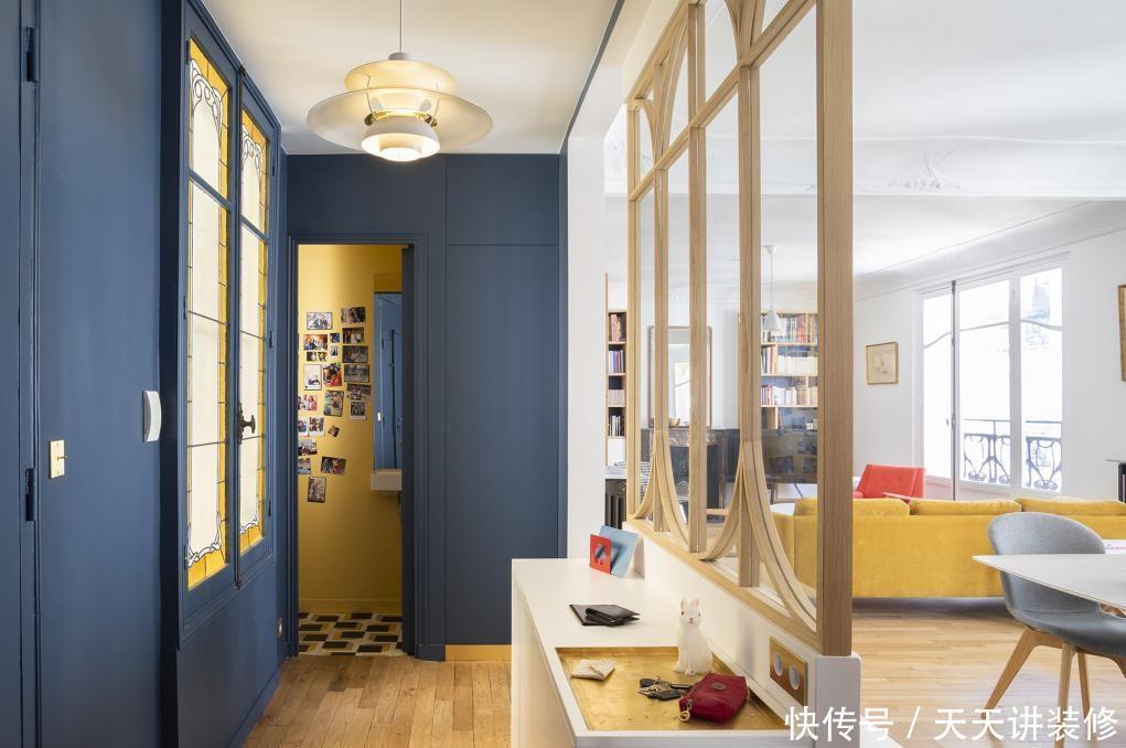 柜体|这才是隔断中的王者,双面设计实现三重功能,装在玄关太好看了