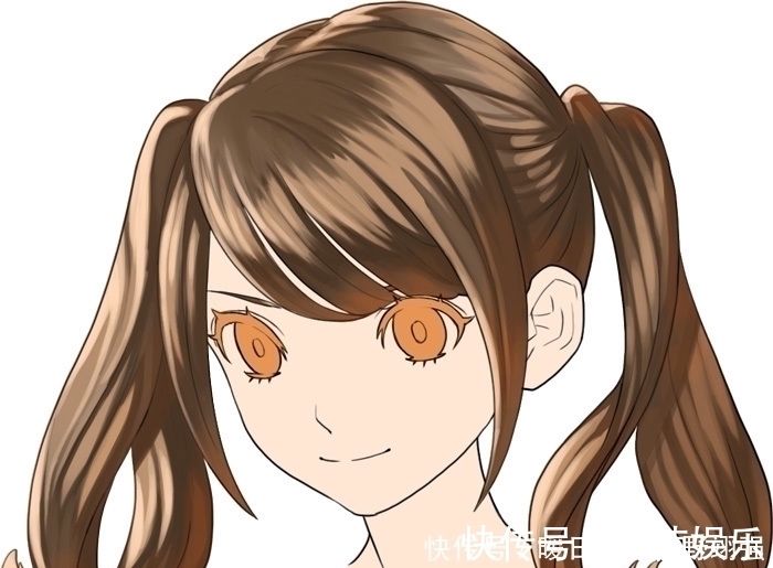 双马尾|人物头发上色其实很简单!画不好是你没学会正确的绘画方法!