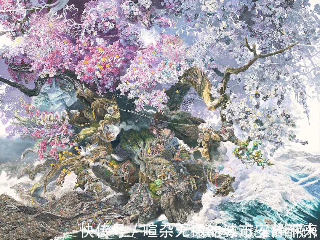 一幅画作&他用整整15年,画了7幅插画,以为是画得慢,事实上画得很快了