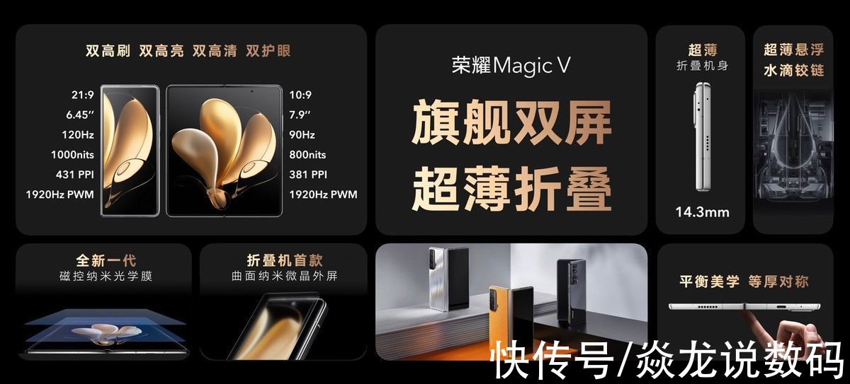 ppi|荣耀Magic V折叠屏旗舰手机怎么样？平板+手机，一台就够