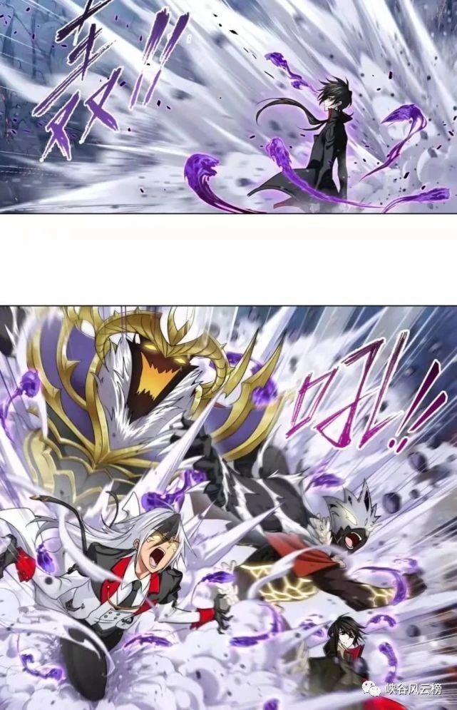 唐三|?斗罗大陆漫画第761话：武魂真身，幽冥灵猫VS真身甲附体