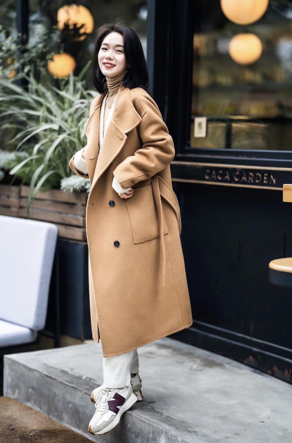 大衣 穿衣还是要懂配色,今年冬天多穿这几个流行色,温柔显白又高级