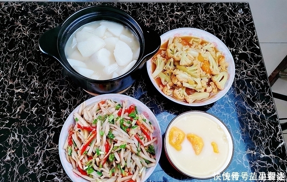 金针菇|晒晒我家年后的一周素食晚餐，好吃不长肉，在家宅7天，瘦了半斤