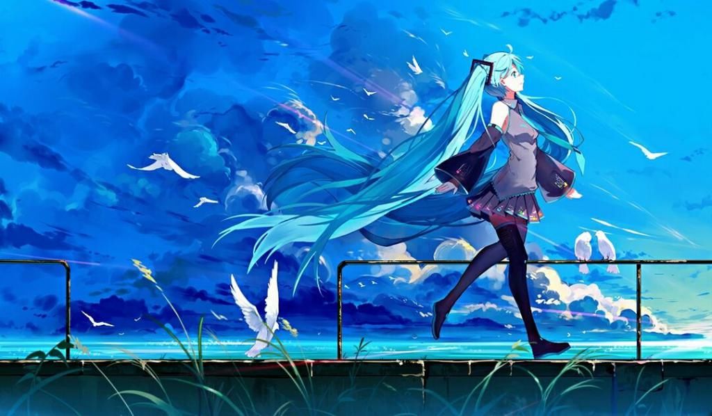 初音未来|游戏圈大众情人！她在客场的人气吊打原作，无数玩家为她终生不娶