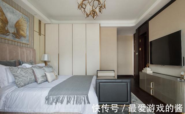 阳台上|168平轻奢风三居室,让艺术在空间中发酵