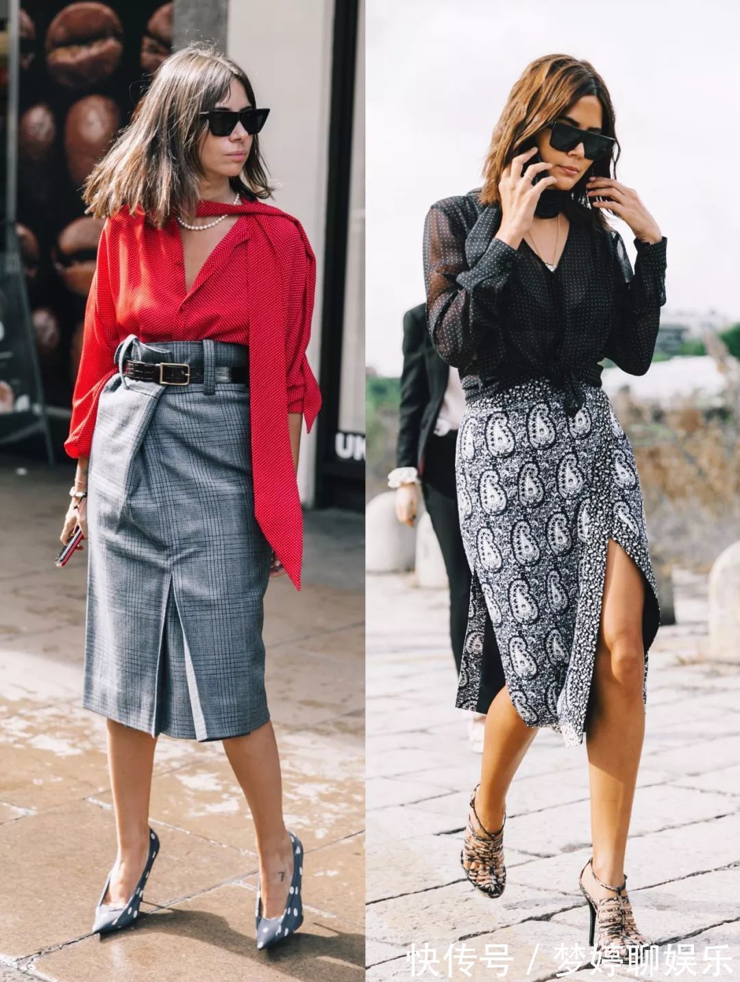 百褶裙|穿来穿去,还是衬衫+裙子最百搭时髦,一年四季都能让你美上天