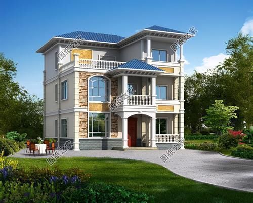 三合院|乡村普通别墅房子户型图,这几款最受农村朋友的青睐,一起来看看吧