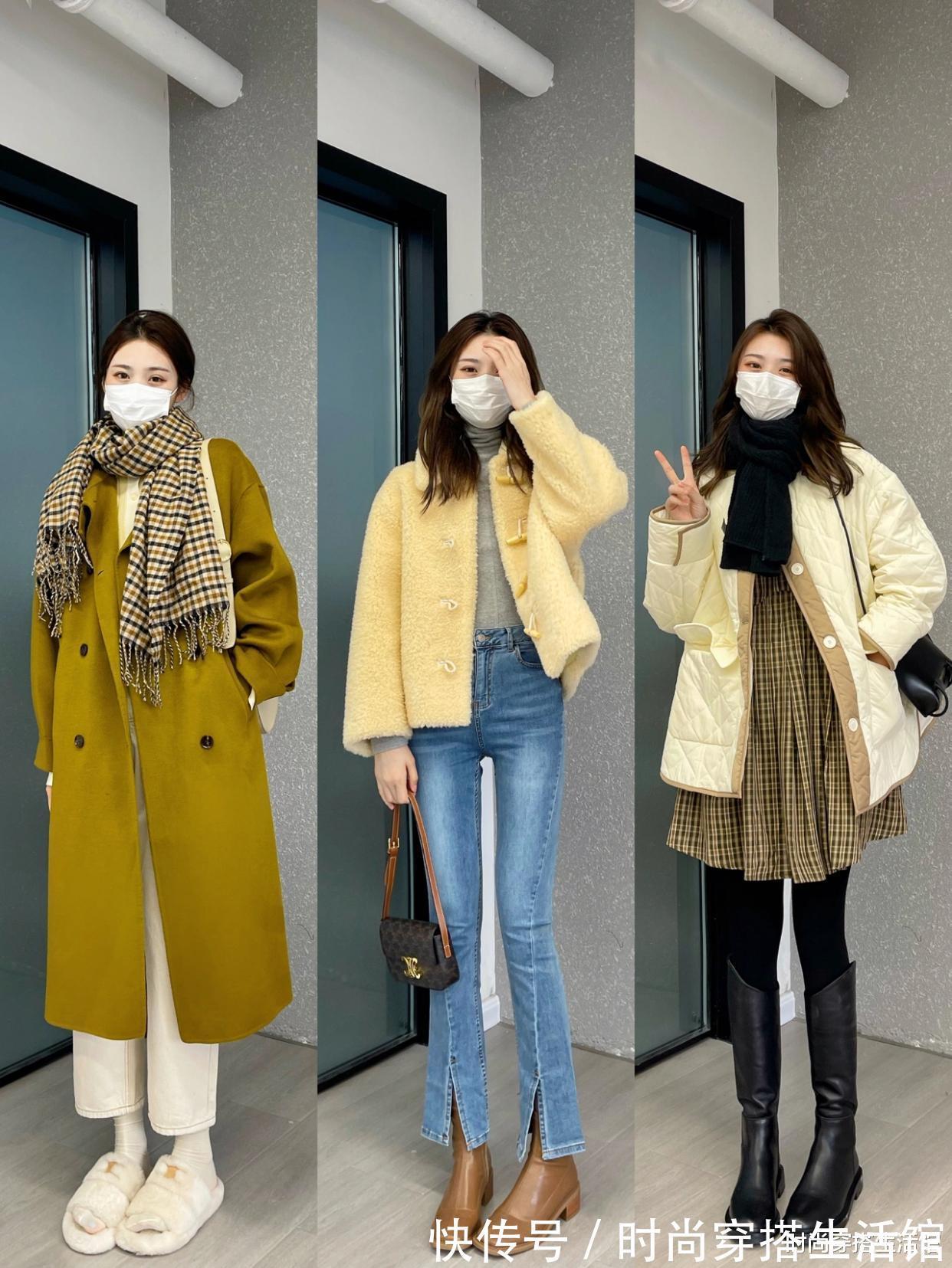 小外套 天冷了针织衫别急着收起来,试试搭配这3款小外套,温暖又显瘦