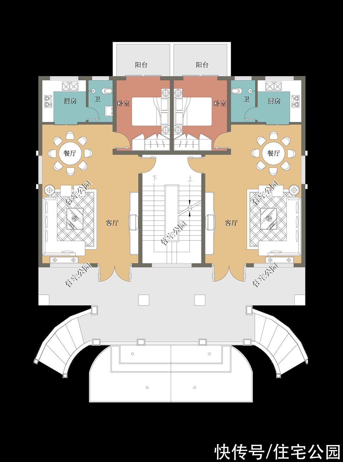 建筑|兄弟俩回乡建房，是建单户型好还是双拼房好？