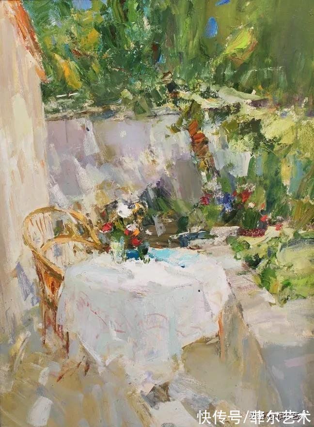 艺术学院&粗犷笔触,大块色彩~乌克兰画家伊诺泽姆采夫油画作品欣赏