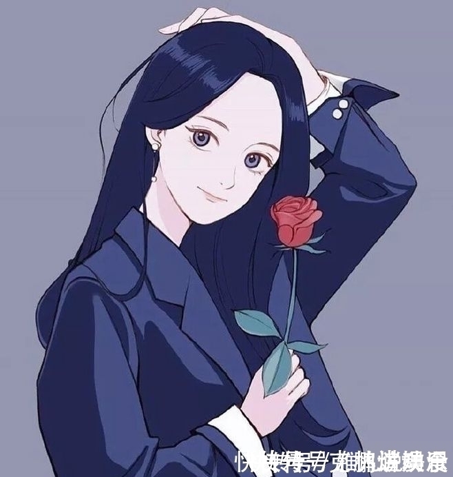 小姐姐|一组少女心十足的好看插画,很适合做卡通动漫头像哦!