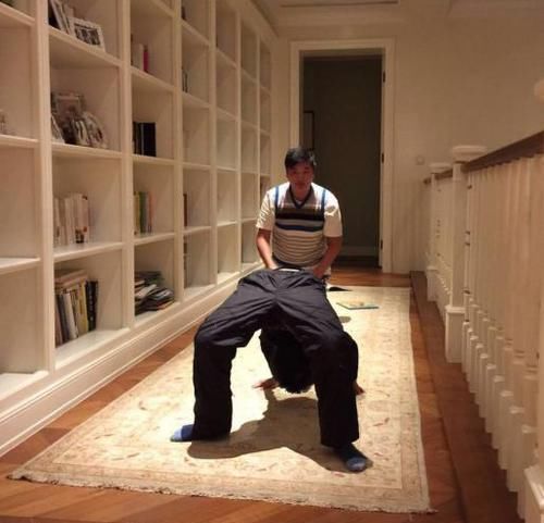 孙楠|走进孙楠现实中的家,仿佛住在森林木屋,连个厨房收纳架都是木的