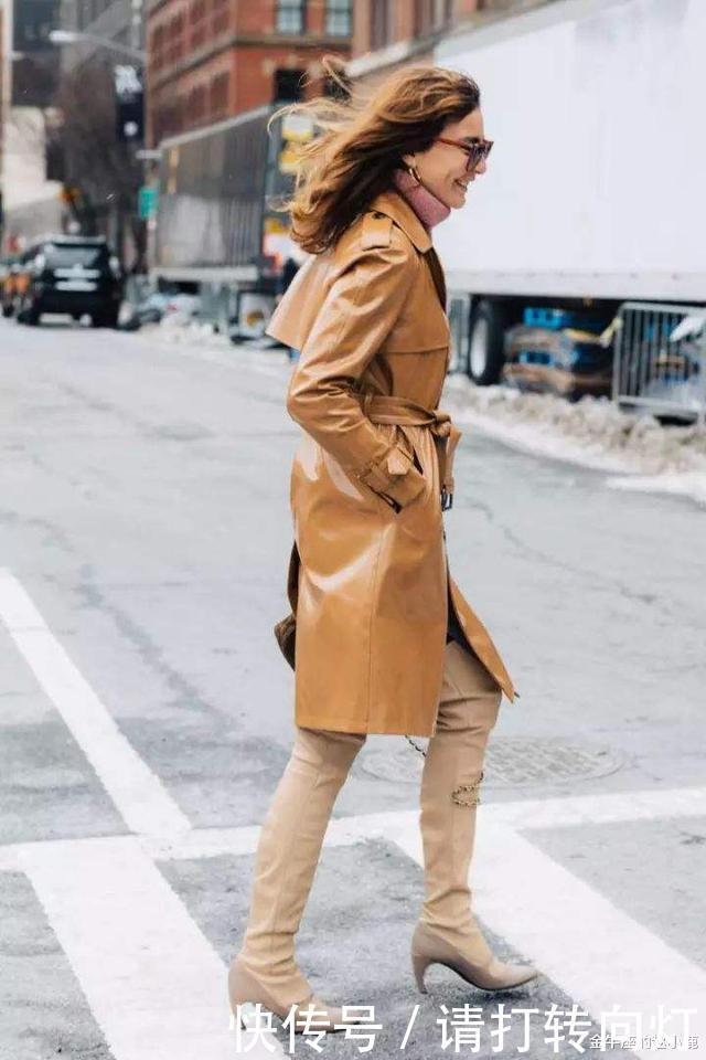 秋冬|最美不过“长外套+长筒靴”,秋冬换季就该这样穿,这气质太高级