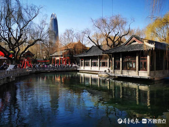 美图|情报站｜“犇”向春天！济南趵突泉的气质蓝上线，碧空如洗美翻了