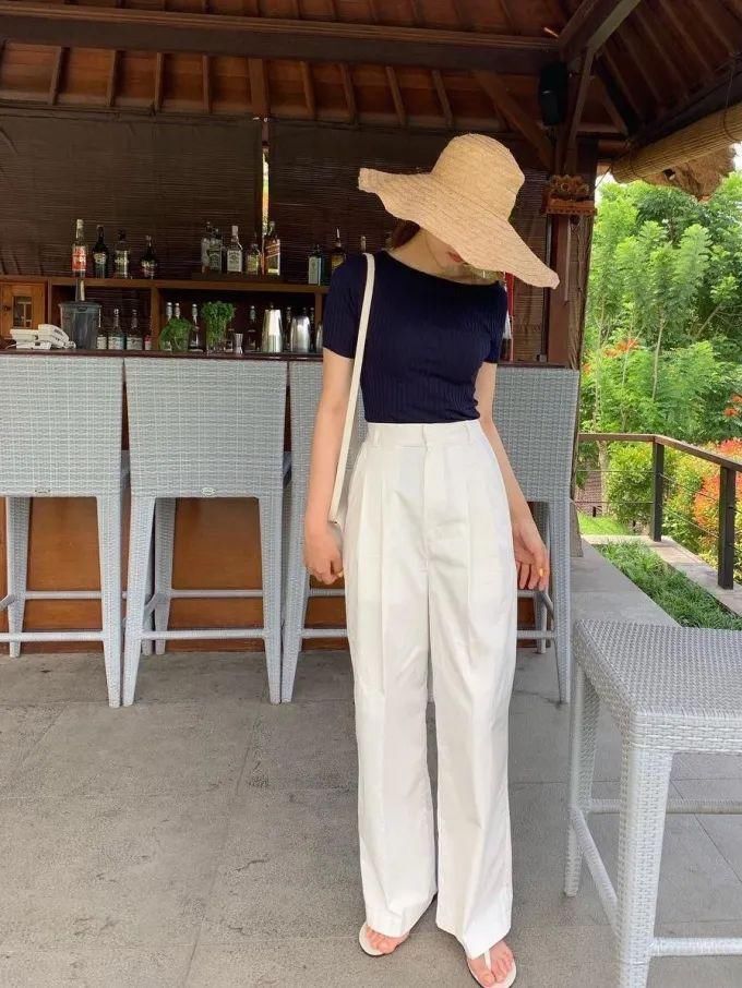 “阔腿裤”输惨了会藏肉的“云朵裤”也太显瘦了吧