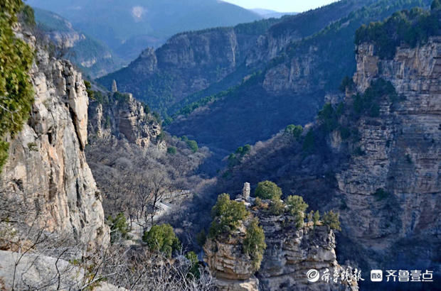 情报站｜壹粉探幽济南藏龙涧，春风染绿了山坡风光无限