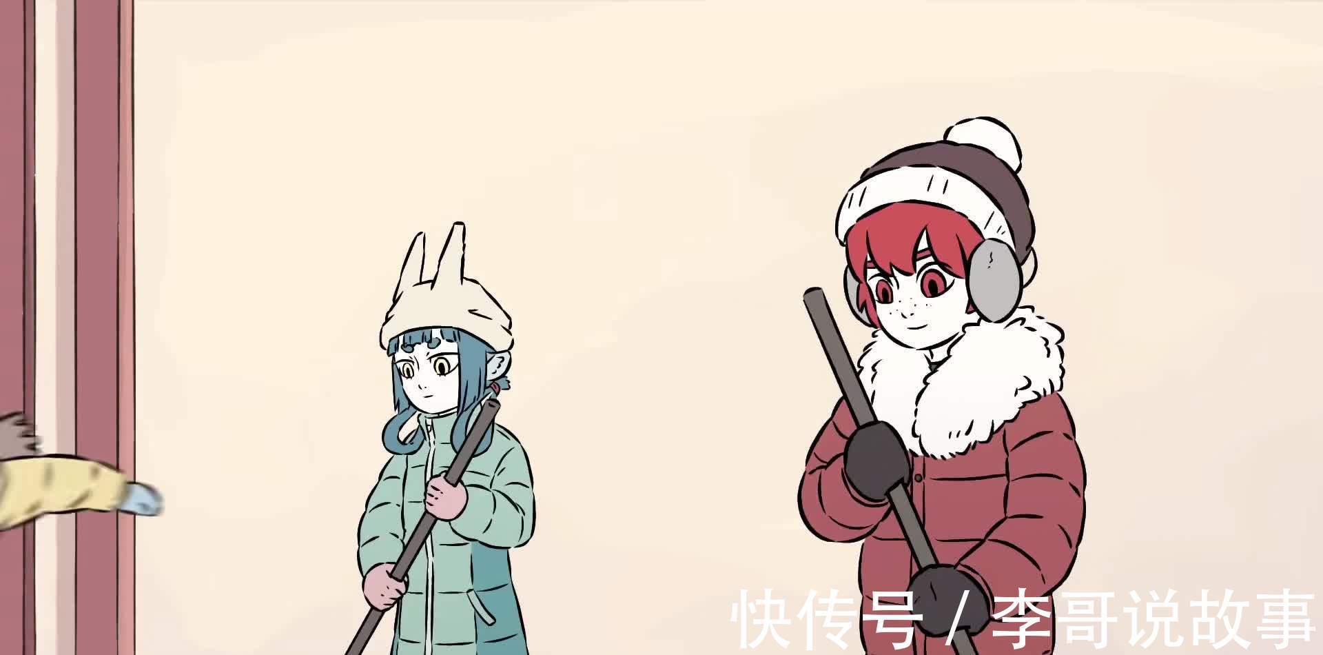 红孩儿|非人哉:扫雪变成打雪仗,五名神仙各显神通,结果不分胜负