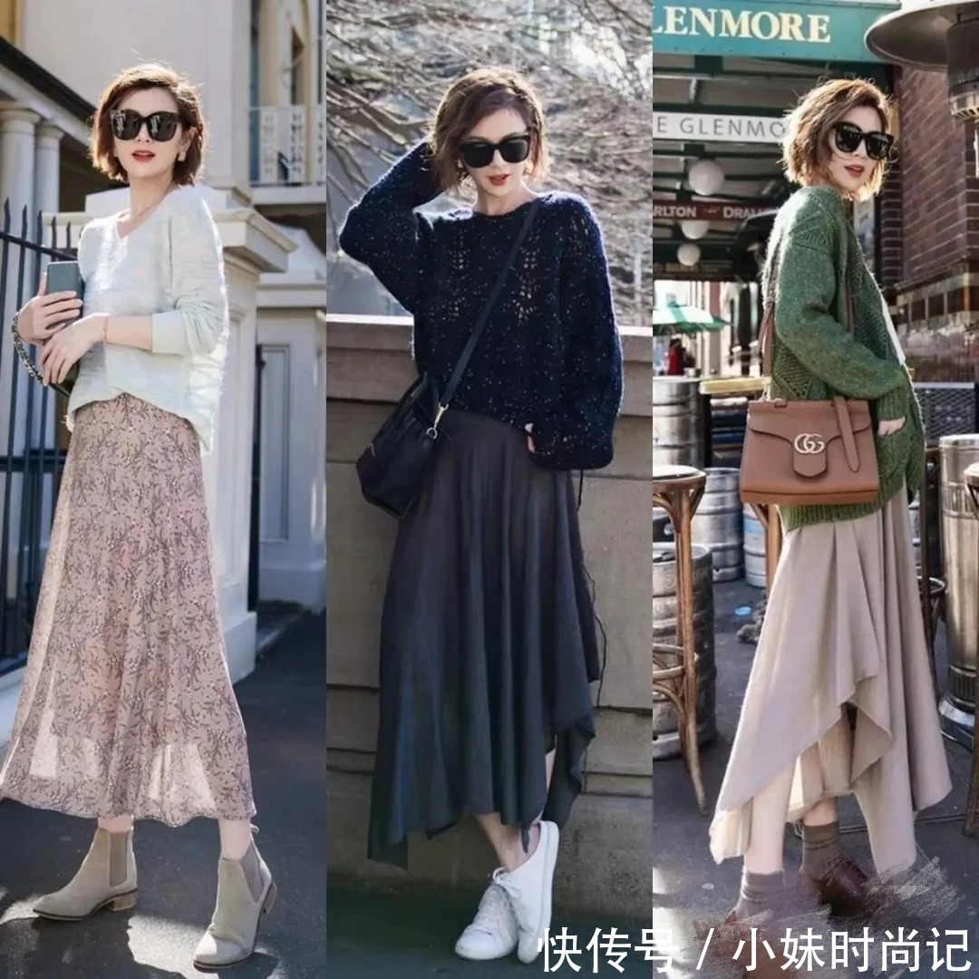 端庄大气的轻熟风穿搭,高矮胖瘦可驾驭,还不挑年龄