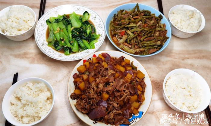 一家四口的晚餐，在朋友圈火了，7天不重样，花钱不多却吃得满足