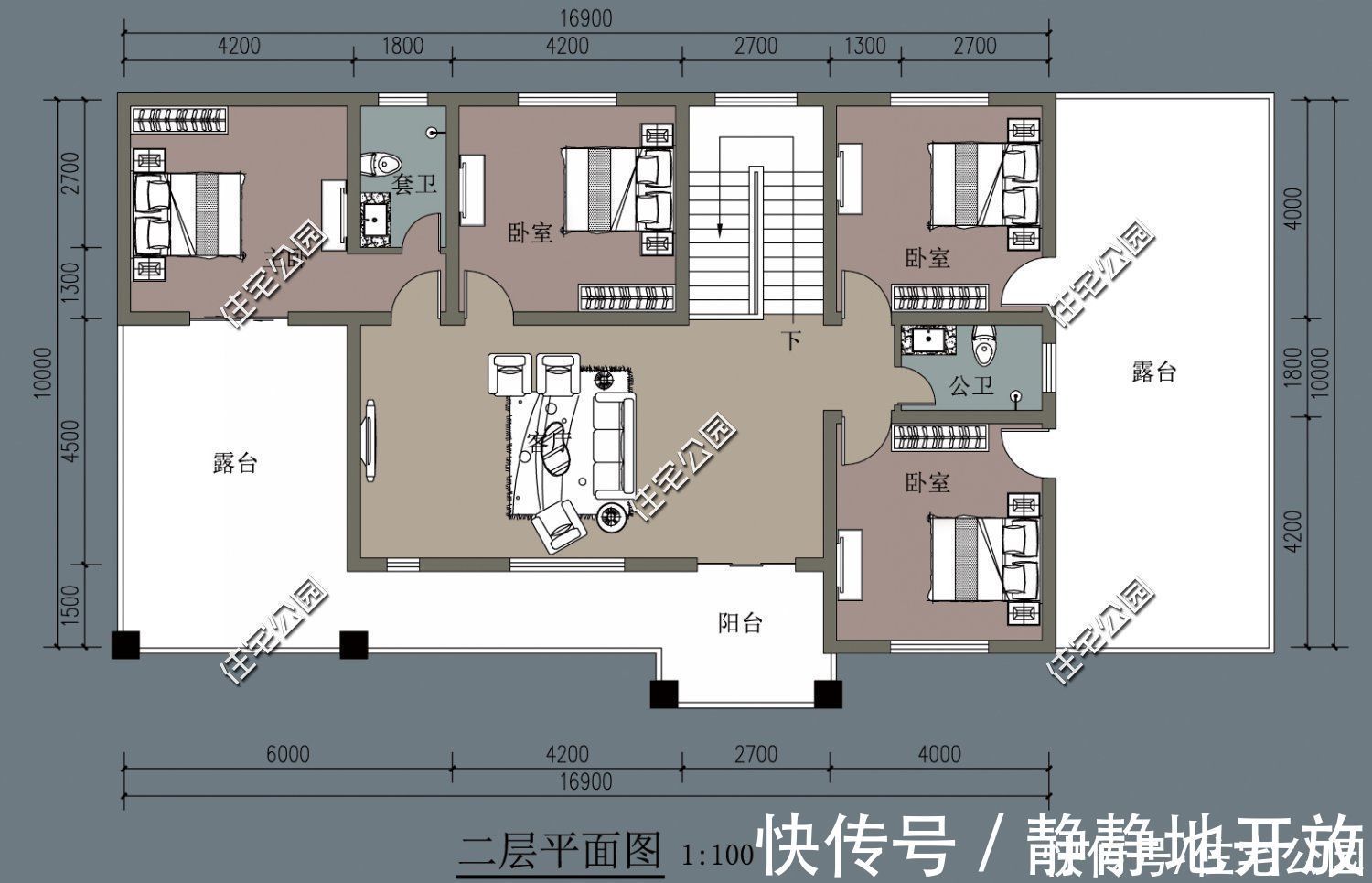 实用|10套柴火灶户型推荐,实用性不输城里小区房,尤其是第6套太美了