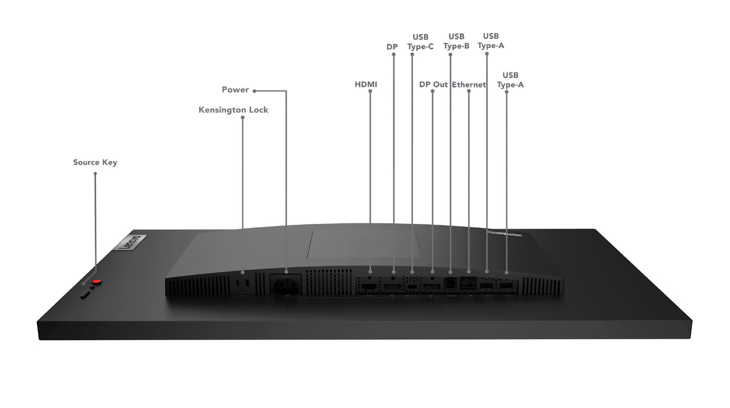 显示器|联想发布新款 ThinkVision 显示器，4 边窄边框设计