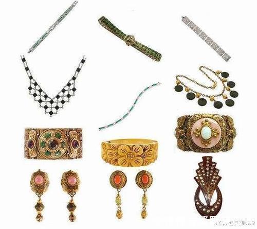 ArtDeco风格珠宝,声名远播,极具韵律感的视觉冲击力