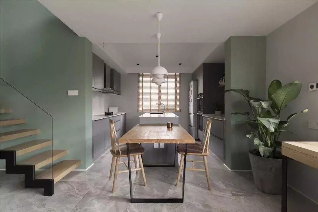 地砖|开放式和半开放式厨房,怎么做更实用?