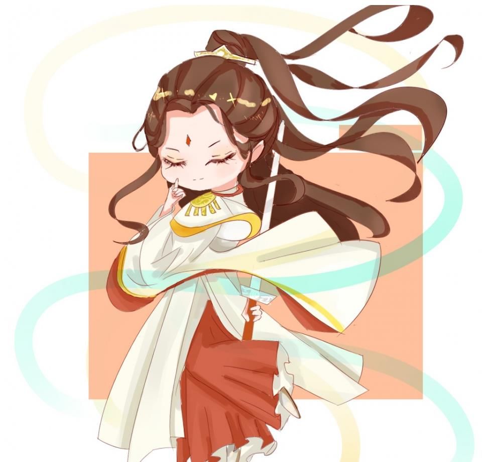 花城|天官赐福：花城也翘兰花指，发型像个女孩子