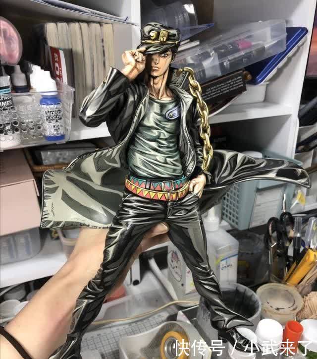 手办|上次的承太郎手办涂改令人叫绝,这次换成索隆手办,真是技术活