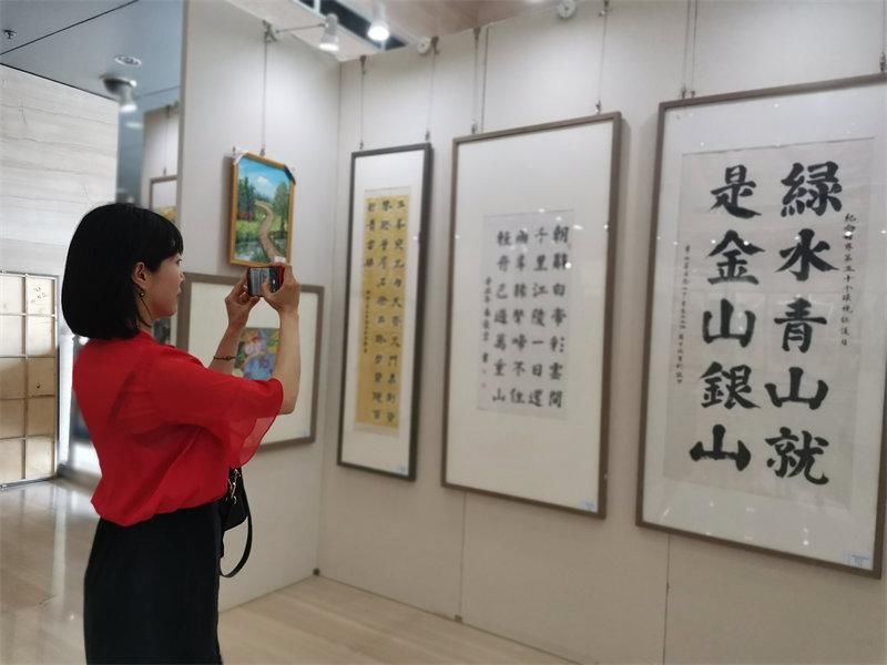 作品展|我市举办庆祝2021年“六五”环境日主题书画作品展暨生态环保文艺汇演