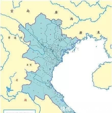 地图|明朝疆域“两京十三省”,一共分15块,为何地图上却画着16块?