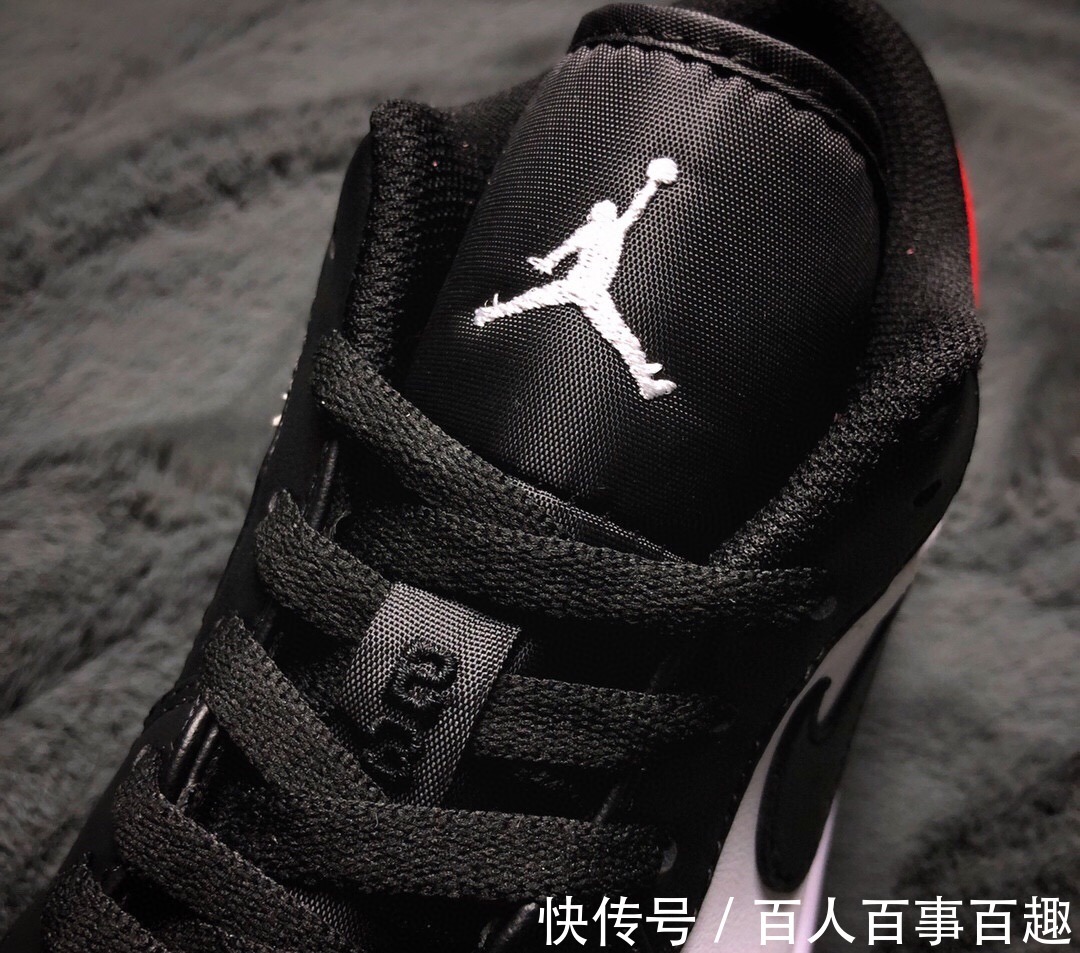 bred Air Jordan 1 Low “Bred Toe”黑红脚趾!