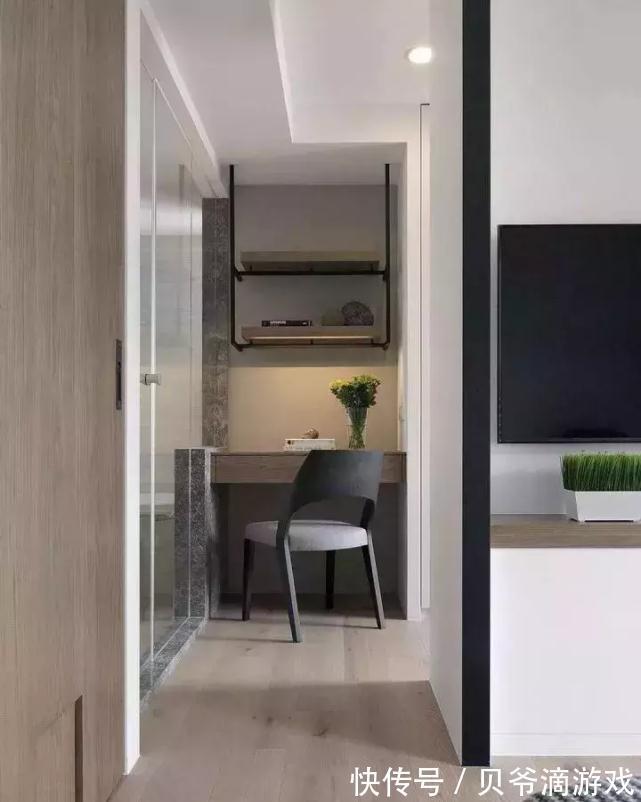 飘窗|不用专门预留书房了,这种卧室书房一体的设计最实用!