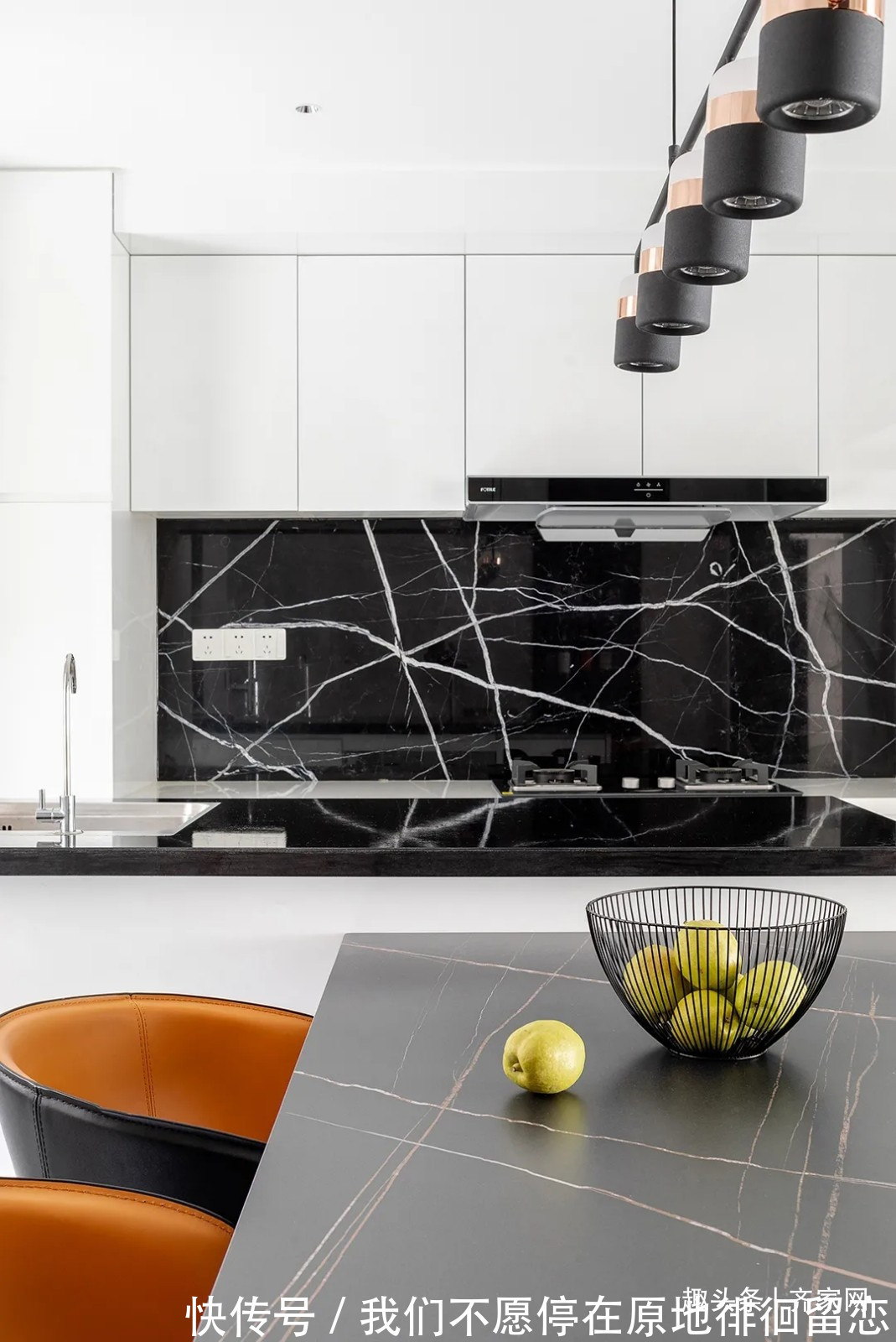 改造|98平三房现代改造,拆掉非承重墙体,让空间互通互融