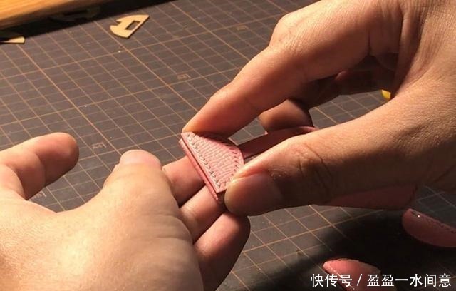 驹缝法 匡乐分享做一枚口红套让我学会了驹缝法!