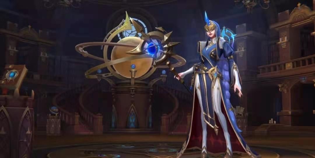 lol手游先锋官:占星师皮肤曝光,卡密尔2米长腿吸睛